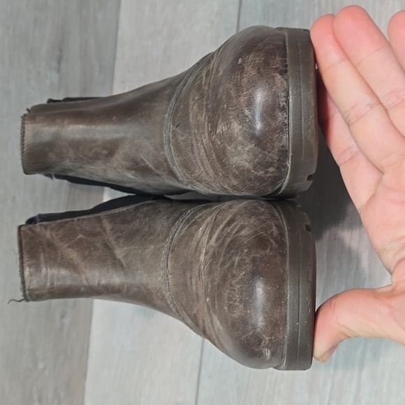 Sorel Women Emelie Chealse Leather Ankle Boots Shoes Sz 6 - Picture 4 of 12